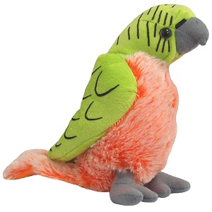 Papuga zielona - 20cm