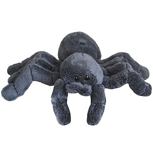 Pająk czarny tarantula - 16cm
