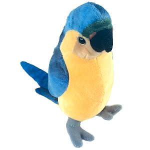 Papuga Ara niebieska - 20cm Papuga Ara niebieska - 20cm