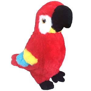 Papuga Ara czerwona - 29cm