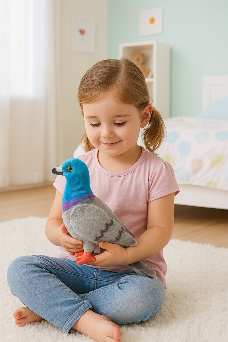 Gołąbek Miejski Szaro-Niebieski - 20cm