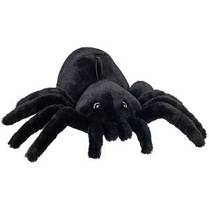 Pająk Czarny Halloween - 30cm