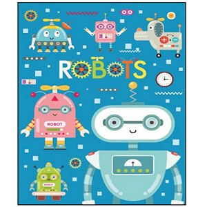 Torebka Prezentowa Roboty - 23cm