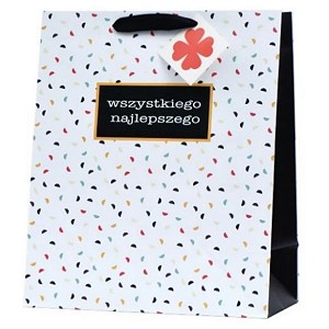Torebka Prezentowa Wszystkiego Najlepszego - 32cm