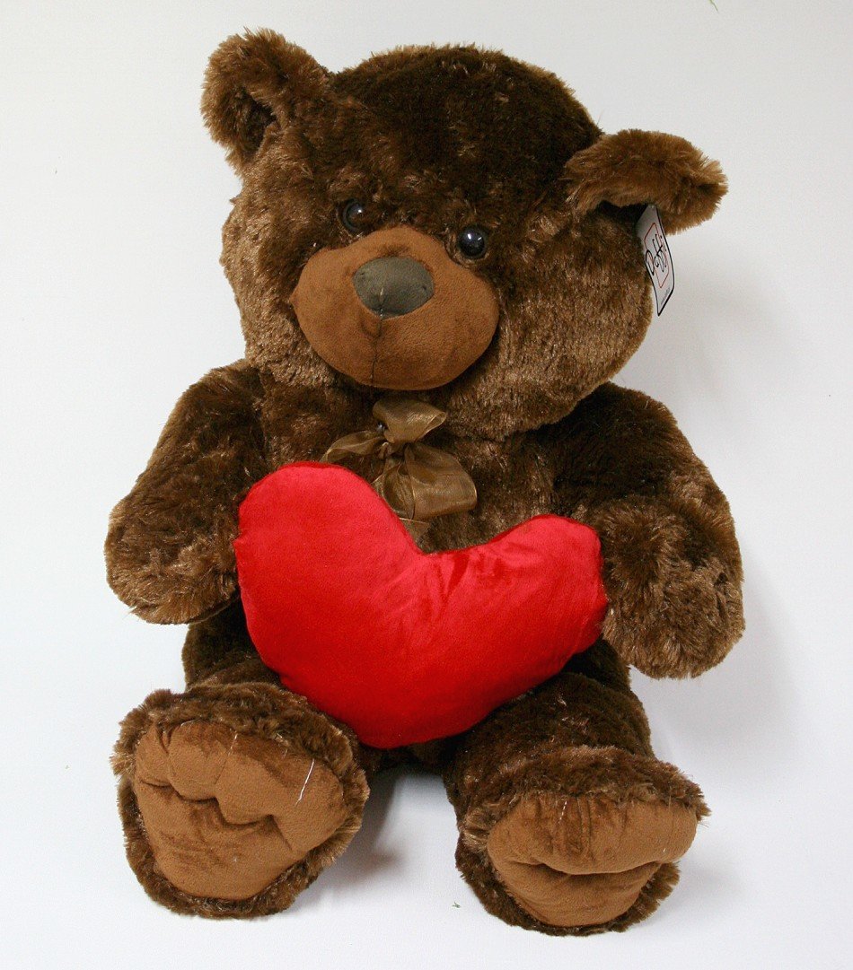 Bajkowy Miś z sercem Love - 80cm