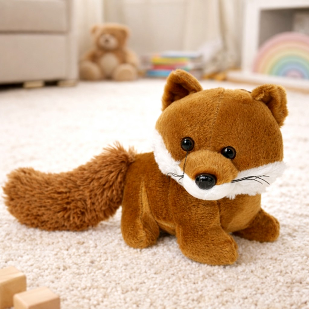 Lisek z puchatym ogonem - 40/21cm