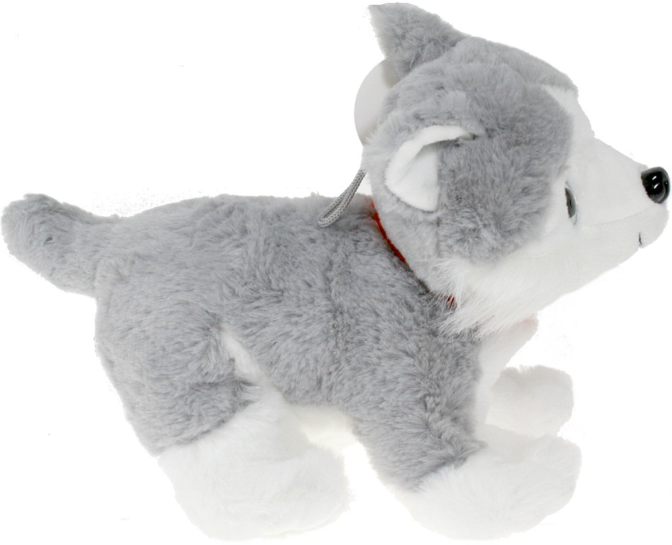 Pies husky (Głos) - 20cm