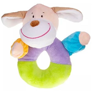 Piesek Baby grzechotka (Głos) - 15cm
