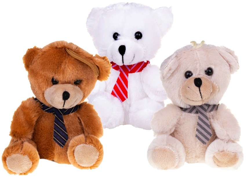 Miś w krawacie Pod Krawatem 3 kolory - 14cm