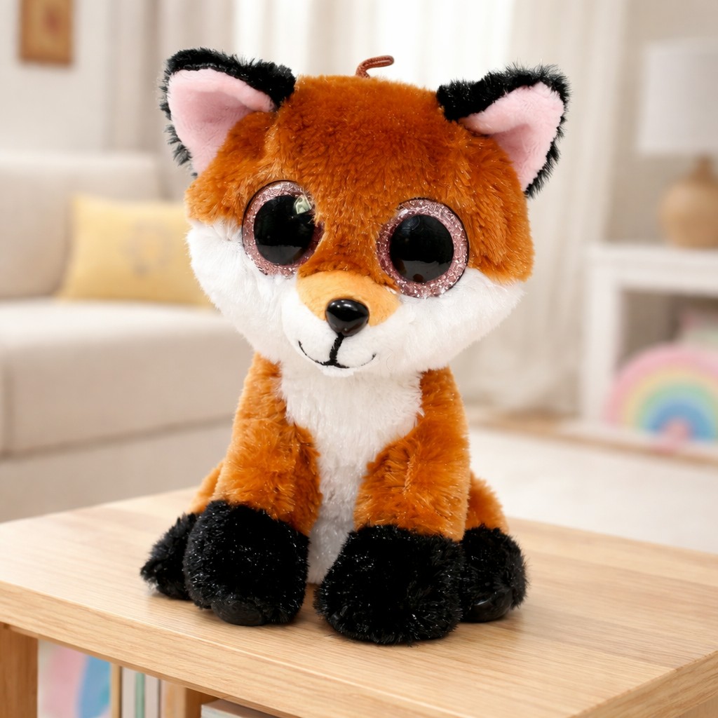 Lisek Brokatowe Oczy - 15cm