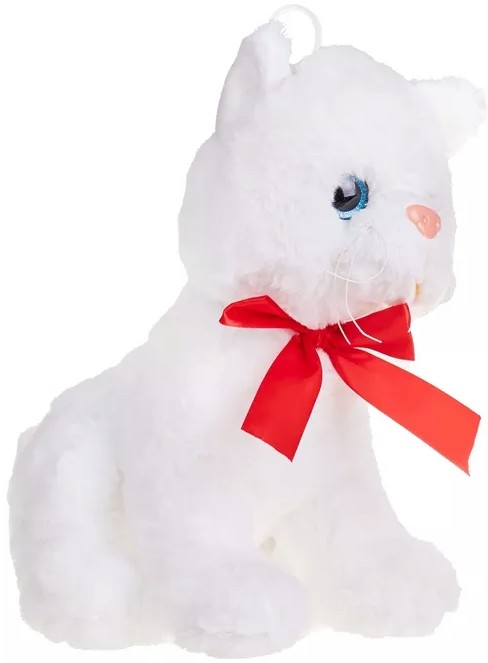 Kotek Biały (Głos) - 24cm