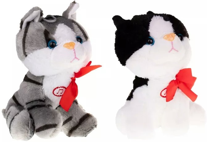 Kot 2 kolory (Głos) - 17cm