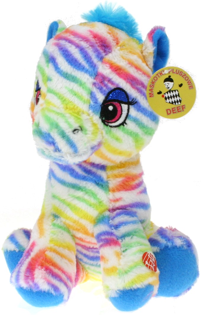 Konik kolorowy koń - 25cm