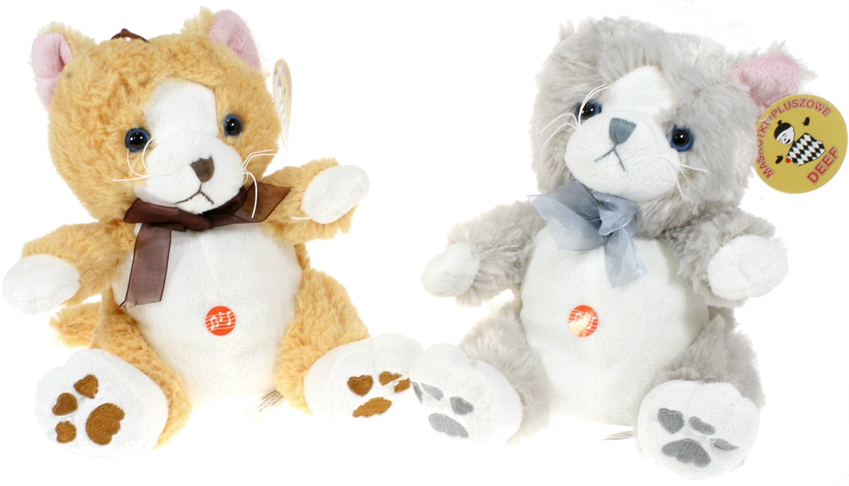 Kot 2 kolory (Głos) - 18cm