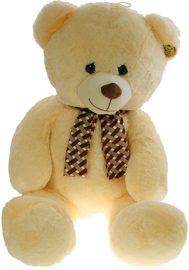 Miś Grześ kremowy - 95cm