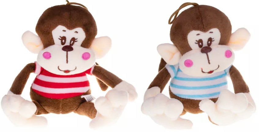 Małpka w bluzce 2 kolory - 21/13cm