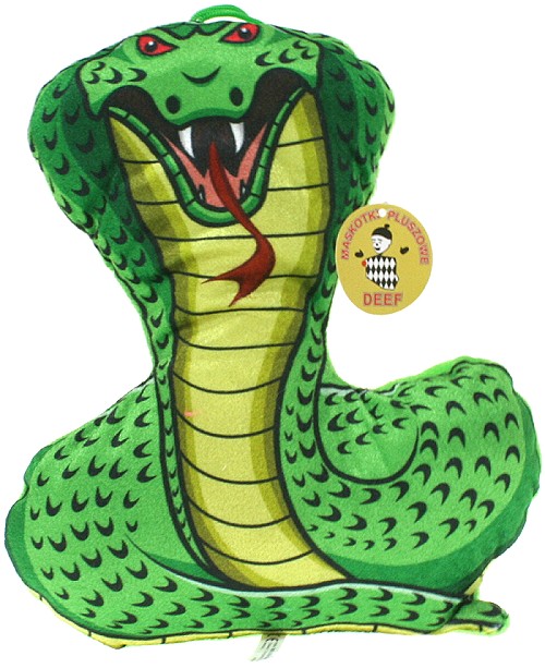 Wąż Kobra 2 kolory - 17cm