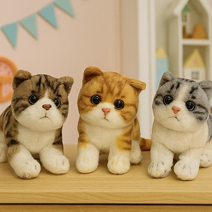 Kotek leżący 3 kolory (Głos) - 29/22cm