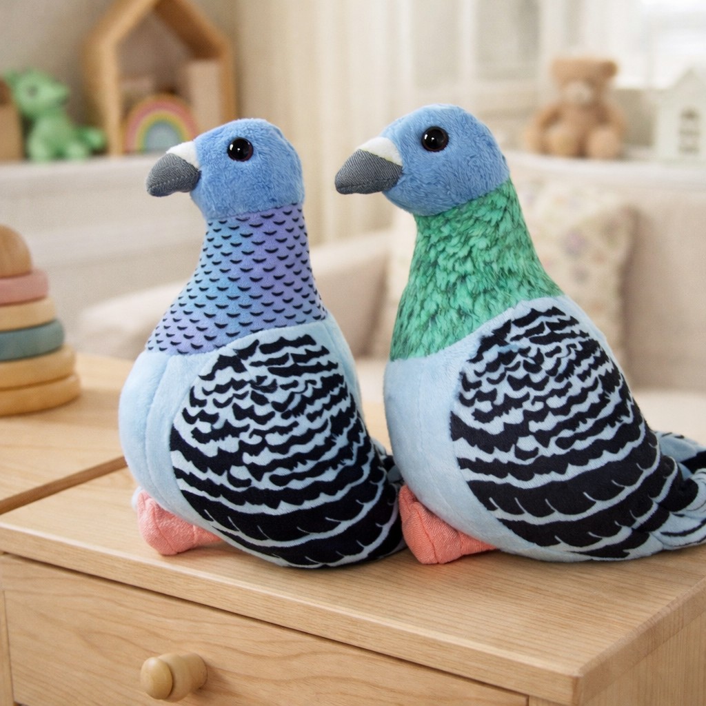 Gołąbek 2 kolory - 21cm