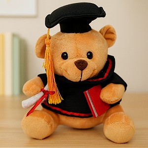 Miś Absolwent Szkolny Profesor - 17cm