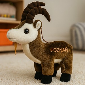Kozica Koza Brązowa Koziołek Poznań - 22cm