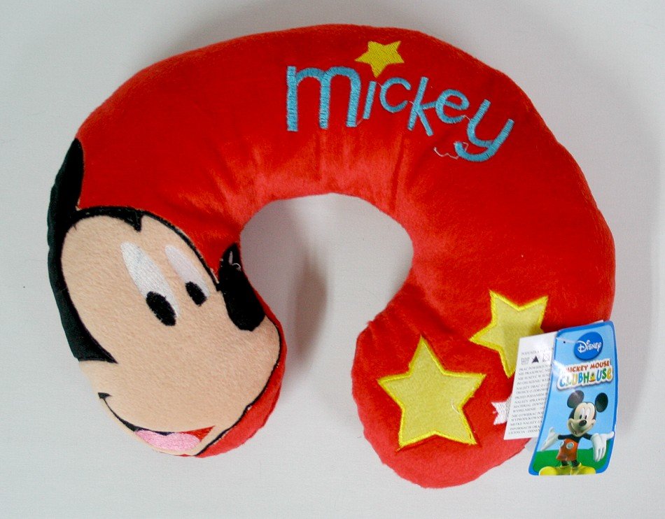 Poduszka zagłówek Disney Myszka Mickey - 32cm