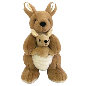 Kangurzyca z maleństwem DUBI - 22cm Kangurzyca z maleństwem DUBI - 22cm