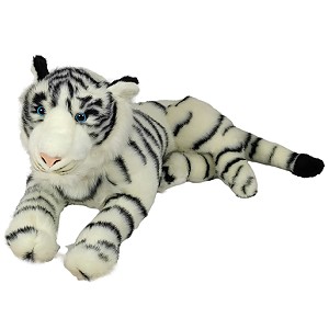 Tygrys Biały leżący DUBI - 71cm