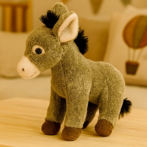 Osiołek Stojący Realistyczny DUBI - 26cm