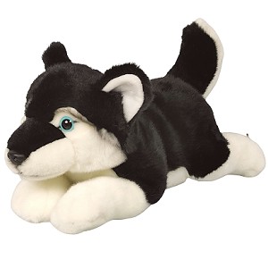 Piesek Husky Leżący DUBI - 34cm