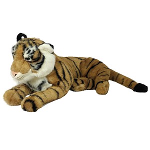 Tygrys Brązowy leżący DUBI - 71cm