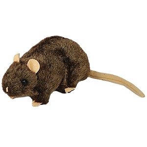 Mysz brązowa szczur DUBI - 20cm