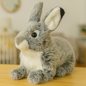 Królik Szary Zajączek DUBI - 28cm