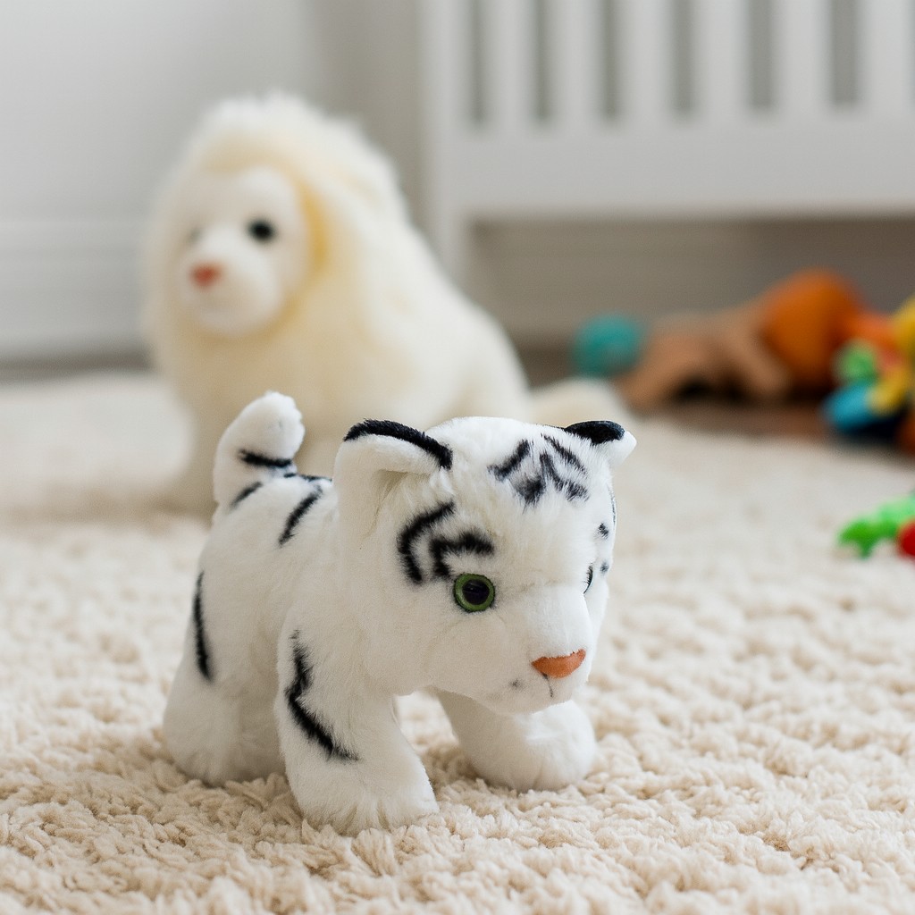 Biały Tygrys DUBI - 14cm