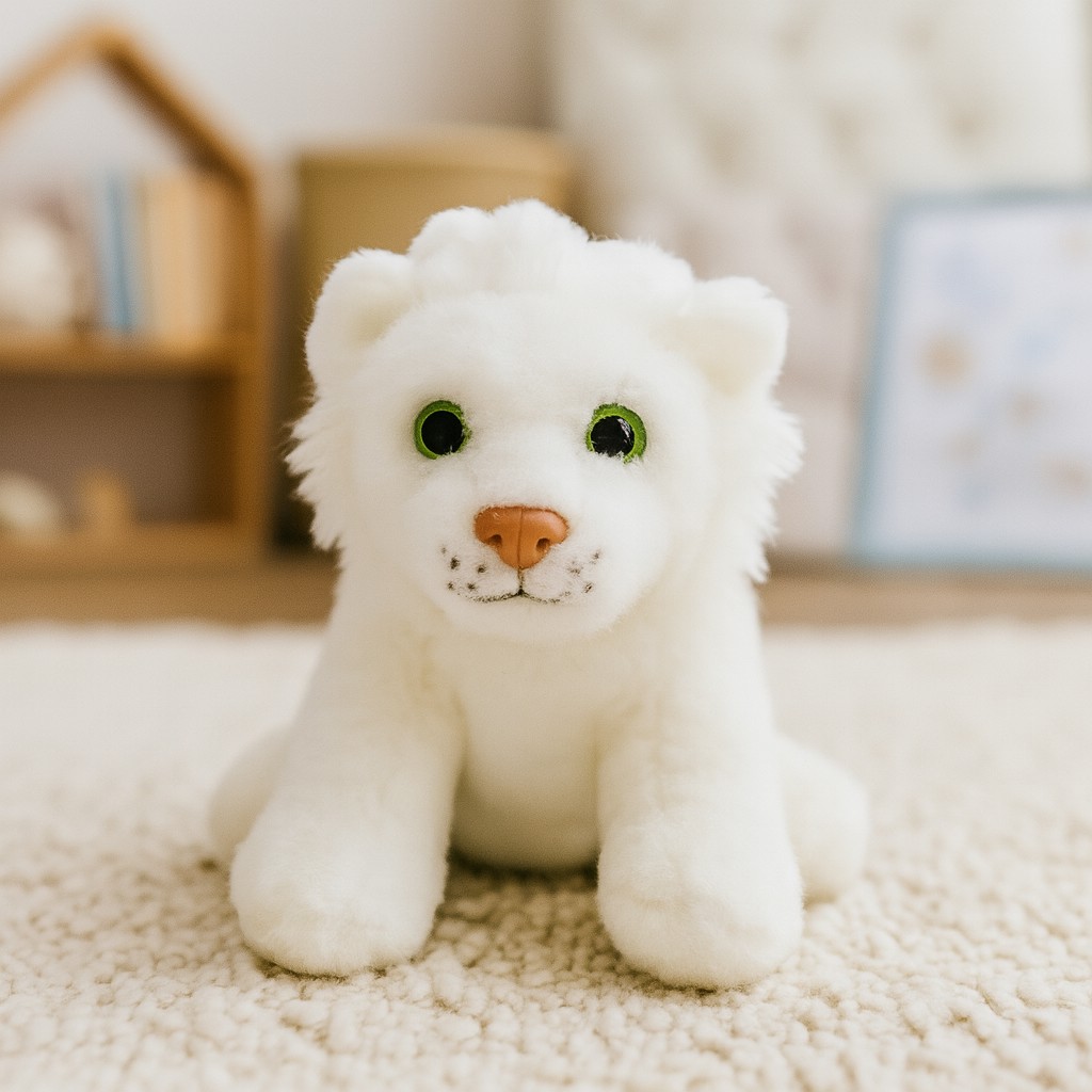 Biały Lew Polarny DUBI - 14cm