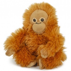 Małpka Orangutan rudy - 18cm