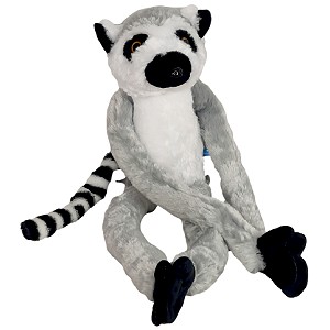 Lemur z rzepami - 75/34cm Lemur z rzepami - 75/34cm