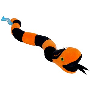 Wąż Czarno-Pomarańczowy Ziki DUBI - 45cm