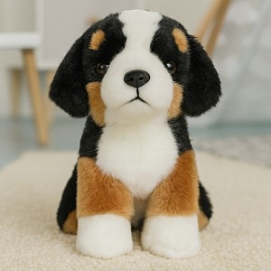 Piesek Czarny Bernardyn Berneński DUBI - 19cm