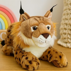 Ryś Leżący Realistyczny DUBI - 50cm