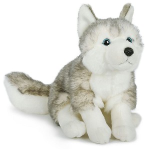 Piesek Husky Siedzący - 25cm