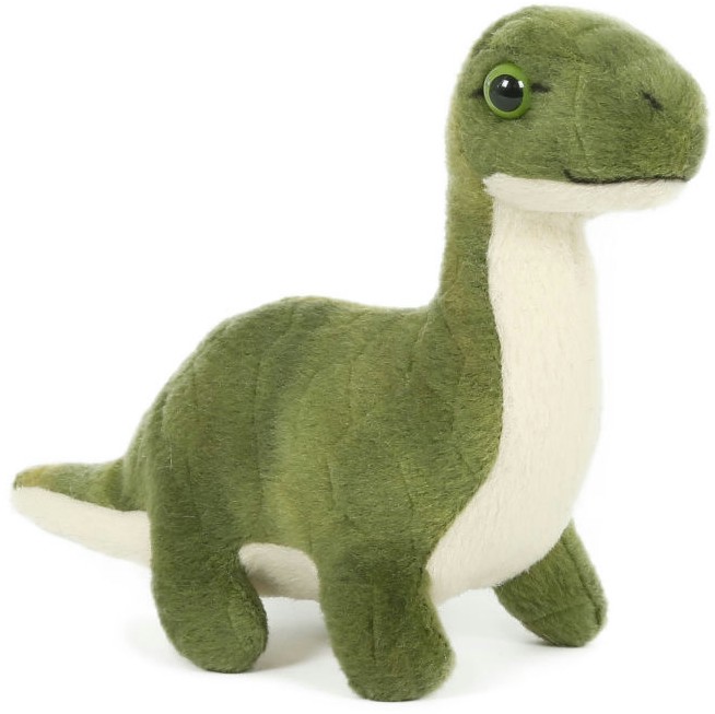 Dinozaur Brontozaurus zielony - 13cm