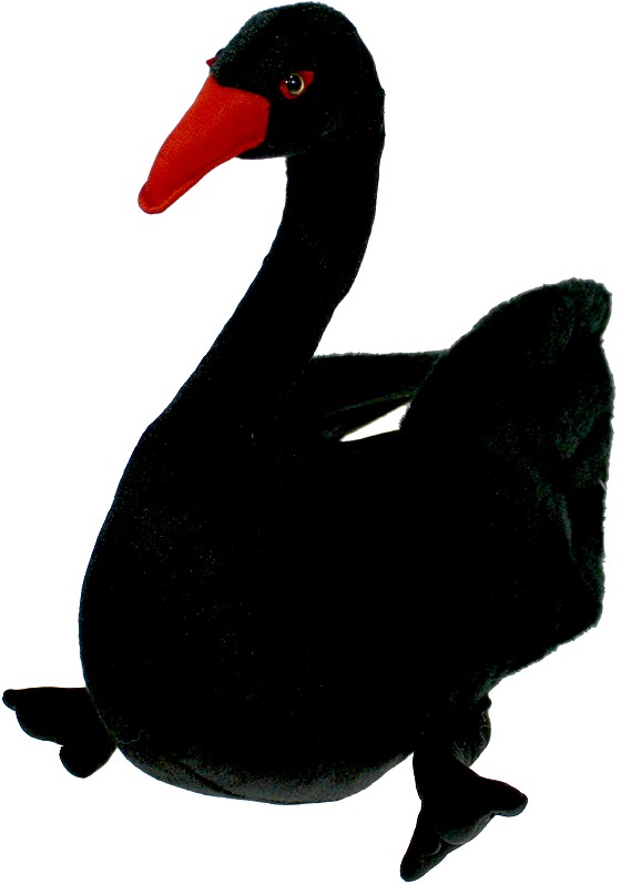 Łabędź czarny DUBI - 36cm