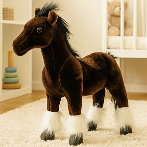 Konik Shire Koń DUBI - 60cm