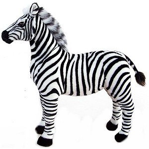 Zebra stojąca DUBI - 30cm