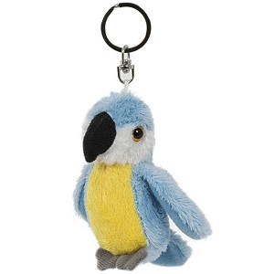 Brelok Papuga Ara niebieska - 8cm