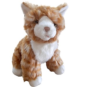 Kotek Rudy Pręgowany - 20cm