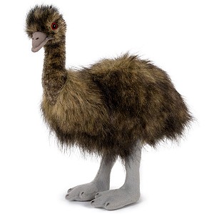 Ptak Struś Emu - 38cm