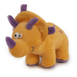 Dinozaur Baby Triceraptos pomarańczowy - 20cm Dinozaur Baby Triceraptos pomarańczowy - 20cm