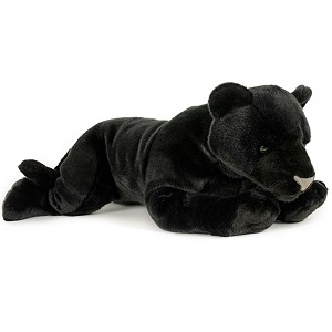 Czarna Pantera Realistyczna Gigant - 71cm